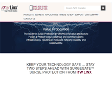 Tablet Screenshot of itwlinx.com